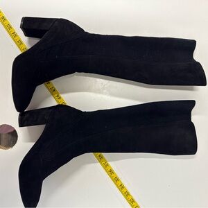 Stuart Weitzman Black Heeled Boots